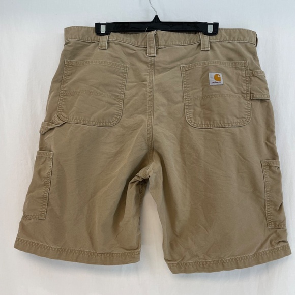 Carhartt Cargo Shorts Original Fit Workwear Carpenter Tan Khaki Men’s Size 40 - Picture 6 of 10